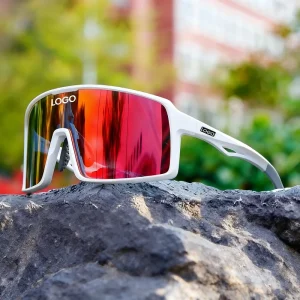 Custom UV400 Photochromic Sports Sunglasses for Cycling Soccer and Running