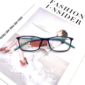 Custom Women’s TR90 Rectangle Myopia Glasses
