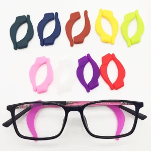 Customizable Color Eyeglasses Parts Silicone Non-slip Cord Head Strap and Ear Hook Set 36.7x20mm for Children Adults