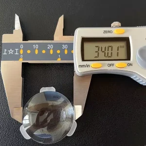 Customizable OEM Convex Acrylic VR Lens 34mm FL40 PMMA