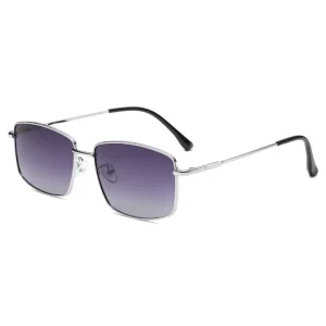 Customize Fashion Trendy Designer Shades Sun Glasses Metal Square Frame UV400 Protection Sunglasses Unisex