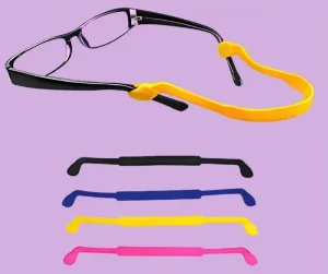 Customized Anti-Slip Silicone Eyeglass Holder Special-Shaped Eyeglass Accessory