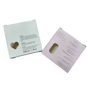 Customized Colorful Recycled Materials Contact Lenses Packaging Box Private Logo Printing Paper Box