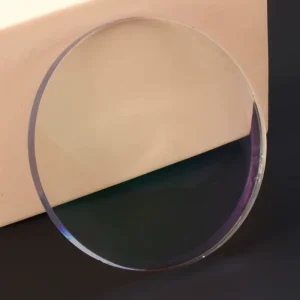 Cut High Index Eyewear Lenses Ophthalmic Lens Hot Selling 1.61 MR8 1.67 MR7 1.74 Blue Resin Clear a Grade Single Vision HMC 400