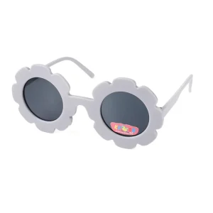 Cute Unisex Children Eyewear Frame Sunglasses Flower Sunflowers Design UV400 Protection KROKODIL Brand Kids