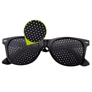 Cycling Pinhole Sunglasses Black Camping Exercise Eyewear