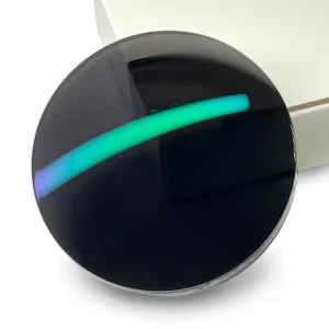 DANYUE Eyeglasses Lenses Semi finished 1.60 UV400 Spherical Photochromic Grey Green Film SHMC Optical Lenses