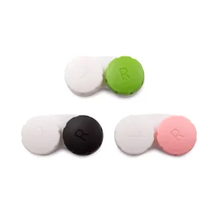 DC-8001D Portable Hard Rectangle PP Contact Lens Storage Case 10g 12 Pack