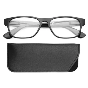 DCOPTICAL Hot Sales Square Frame Plastic CE Readers France Design Clear Reading Glasses With CE America PC Spring Hinge