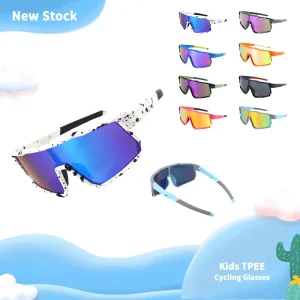 DT52005 Kids Sports Sunglasses Polarized TPEE Bike Eyewear