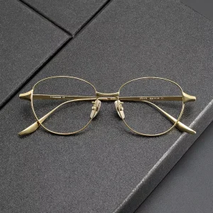 DTX173 Pure Titanium High Quality Spectacles Eyeglasses Frame Optical Eyewear Frame Men Women Glasses