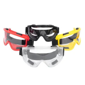 Daierta 65003 Clear Anti Fog ANSI Z87.1 Safety Goggles EN166 Certified Industrial Lab Work Eye Protection Full Frame Side