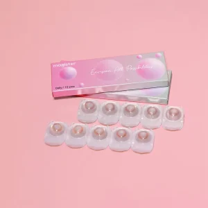 Daily Colored Contact Lenses, 5 Pairs per Box, 50% Water Content