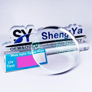 Danyang 1.67 SHMC Blue Cut Lens UV420 Cr39 Spectacle Optical Eyeglasses Lentes 1.49 & 1.56 Manufacturers’ Optical Lenses