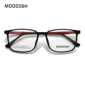 Danyang Blue Square Foldable Optical Eyeglasses Custom Lenses for Myopia