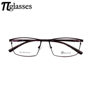 Danyang Factory New Glasses Full Frame Men Optical Glasses Metal Eyeglass Frame