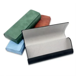 Design Custom Pu Leather Glasses Packaging Eyeglasses Optical Spectacle Hard Sunglasses Case for Eyewear