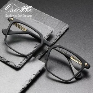 Designer Brand Brillen Lunettes De Luxe Montura De Gafas Lujo Eyeglasses Eye Retro Glasses Men Acetate Eyewear Frames