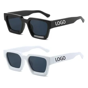 Designer Custom square Sunglasses Women Classic Retro Shades Sun Glasses Sunglasses Men