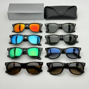 Designer Luxury Sunglasses Multi Color Square Fashion Eyewear with Case