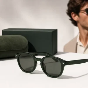 Designer Retro Brand Sunglasses for Women Man New Fashion PC Frame UV400 TAC Lenses Anti Radiation Designer Eyewear