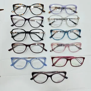 Designers Spring Hinge Acetate Optical Frames Promotional High Quality Mix Batch Latest Arrival Fashion Optical Eyeglasses