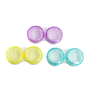 Diablo Style Mini Bow Contact Lens Case Plastic Glasses Case Glasses Case Foldable