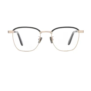 Diamond Face Shape Vintage Double Metal Eyeglass Frame