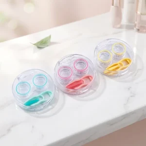 Dual Use Glasses Case Double Layer Box Multi purpose Contact Lens Boxes for Men Women Glasses Accessories