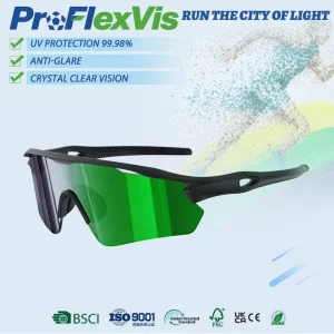 Dual-Use Men’s Sports Sunglasses for Golf and Marathon Anti-Glare Lightweight Anti-Slip Eyewear