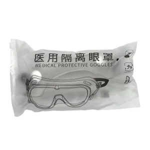 Dustproof Medical Safety Goggles Eye Shield CE Class I 100% Filter Rating