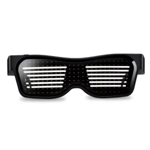 E84 Glow Sunglasses with Mobile App Control DIY Pattern LED Light
