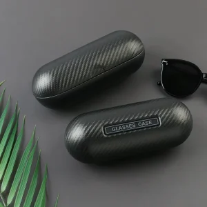 E88 Customizable Fashionable Creative Semi Hard Solid Pattern Glasses Sunglasses Case Portable Pressure Resistant Protective