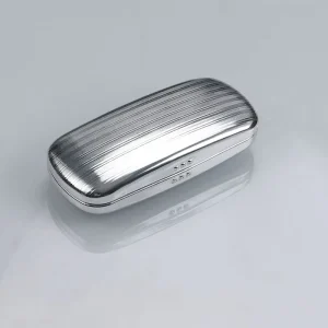 E88 High End Lightweight Aluminum Eyewear Case with Metal Hinge Bulk Protective Sunglasses Hard Case Solid Pattern