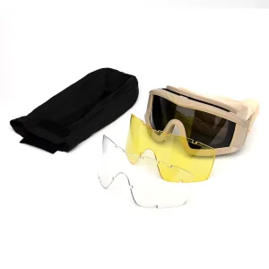 EN166 Tactical Glasses Z87 Polarized Safety Sunglasses for Shooting Hunting and Hiking