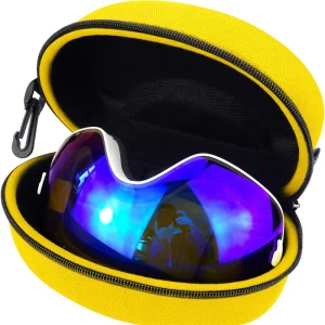 EVA Snowboard Goggles Case and Diving Mask Carrying Bag for Snow and Water Sports