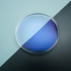 Economical High Quality 1.56 SHMC Single Vision Optical Lenses Blue Cut Blue Film Anti Blue Ray