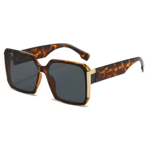 European American Retro Square Unisex Sunglasses UV400 Protection Full Frame Outdoor Fashion Cross Border
