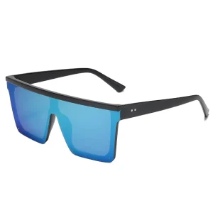 European and American Cross border Women’s Polarized Sunglasses Stylish with Integrated Square Frames