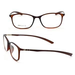 Eyeglass Frames with Printed Lenses Carbon Fiber Temples