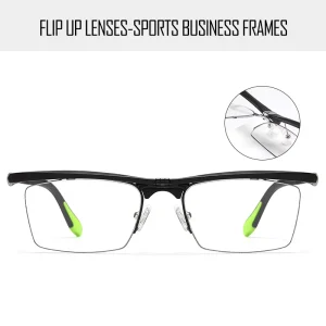Eyeglasses Frames Manufacturer Ultralight High Elasticity Full-Rim Sports Style Solid Unisex