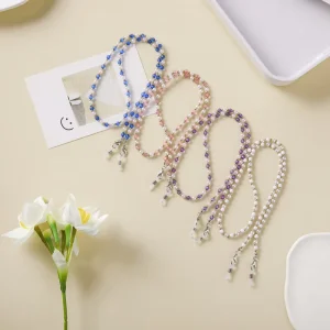 Eyewear Accessories Eyewear Retainer Colorful Acrylic Beaded Glasses Chain Necklace for Women Eyeglasses Chain Beads