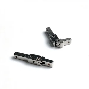 Eyewear Accessories Spring Hinge 90-Degree Upward Hole Opening Compatible with TR PC Front Frames Screw-Locking Structure