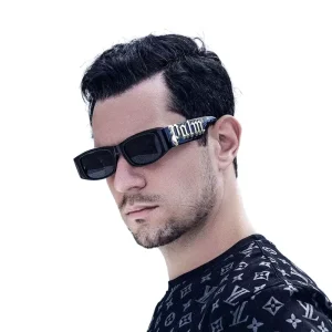 Eyewear Custom Logo Sunglasses Trendy Square Frame UV400 Optical Lenses OEM ODM Men’s Women’s Sunglasses