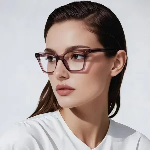 Eyewear Frame for Men and Women Blue Light Blocking Lens Classic TR90 Eyeglasses