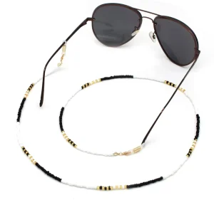 Eyewear Retainer Sunglasses Lanyard Eyeglass Chain Cord Beaded Eyeglass Strap Holder