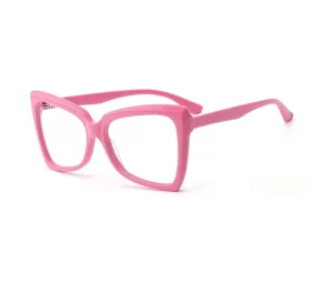 F2606 New Arrival Factory Unisex Fashion Custom Logo Irregular Acetate Eyeglasses Frames