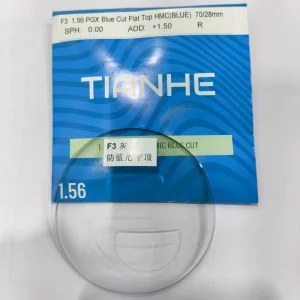 F3-FT Photochromic 1.56 Flat Top Blue Block Blue Cut UV407 HMC Optical Lenses