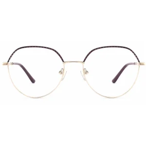 FEROCE Lady Designer and High Quality Eye Glass Frames With Exchangeable Hinges Glasses Optical Eyeglasses Frame