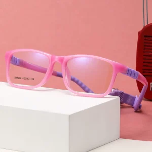 FEROCE NEW Kids Glasses Change Color Flexible Durable Optical Eyewear Frames Tr90 Children Eyeglasses